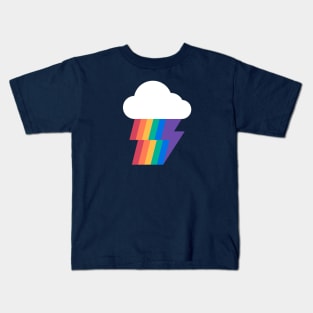 Rainbow Bolt Kids T-Shirt